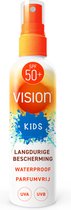 2x Vision Zonnebrand Kids Spray SPF 50 180 ml