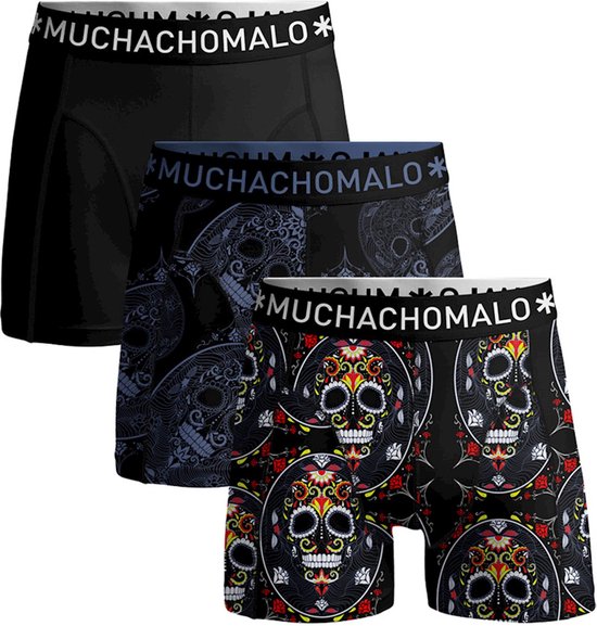 Muchachomalo - Men 3-pack - Boxershorts - Muerto
