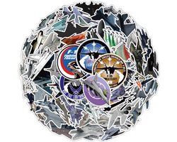 Straaljager Stickers voor laptop, muur, agenda, MacBook etc. - Luchtmacht/Jetfighters /Stealth - 50 stuks Straaljager Stickers voor laptop, muur, agenda, MacBook etc. - Luchtmacht/Jetfighters /Stealth - 50 stuks