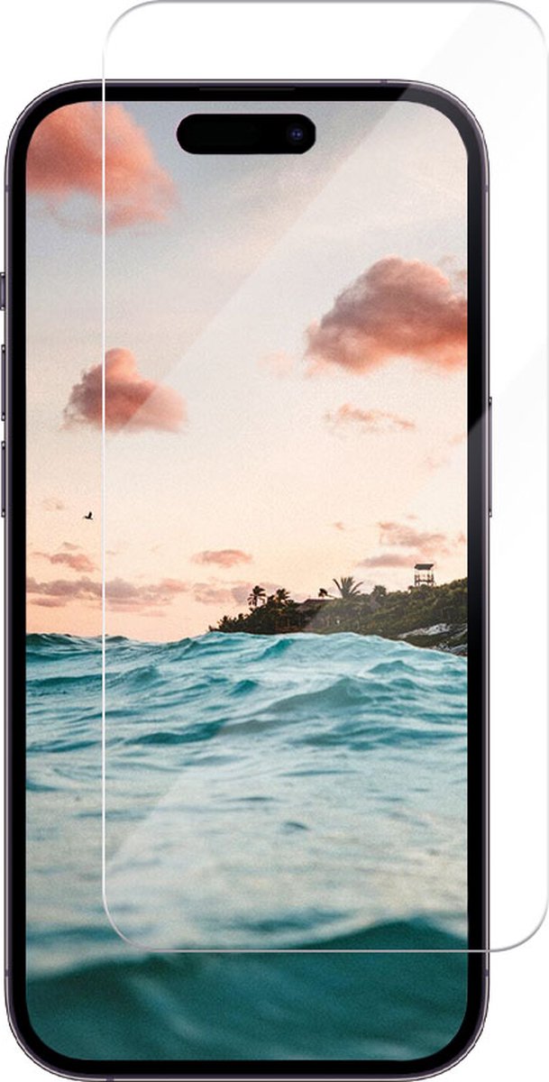 Casecentive Glass Screenprotector 2D iPhone 15 Pro Max