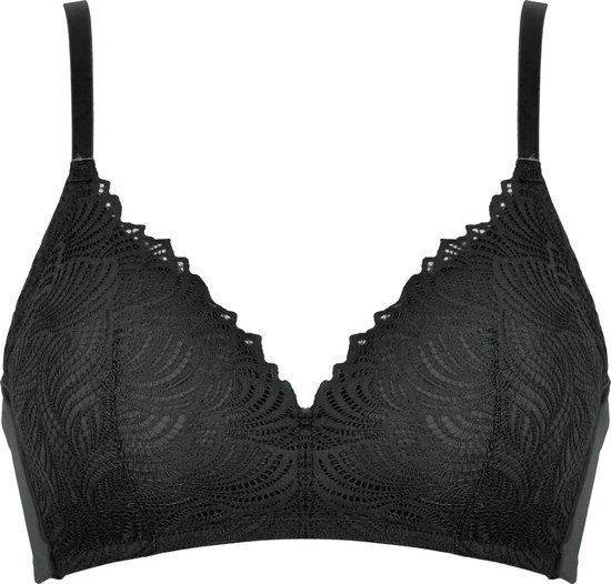 Calvin Klein Flirty voorgevormde balconette bh met kant • Gebroken wit