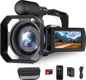 Gratyfied Videocamera - Videocamera digitaal - Videocamera 4k - Videocamera digitaal
