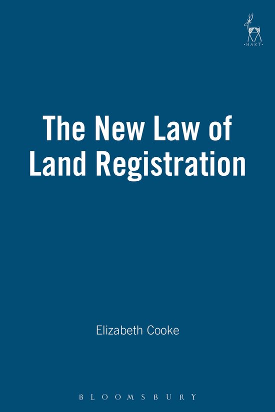 The New Law of Land Registration - cover