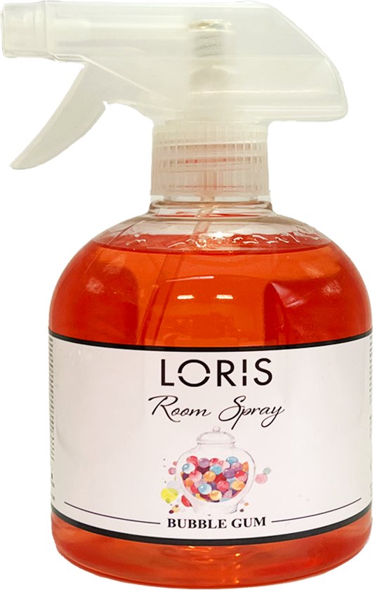 Loris Parfum - Bubblegum - Roomspray - Interieurspray - Huisparfum - 500 ml