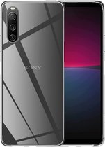 Lunso - Geschikt voor Sony Xperia 1 V - TPU Backcover hoes - Transparant