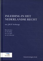 Samenvatting van Inleiding in het Nederlandse recht - Verheugt - 2023 - 21e druk