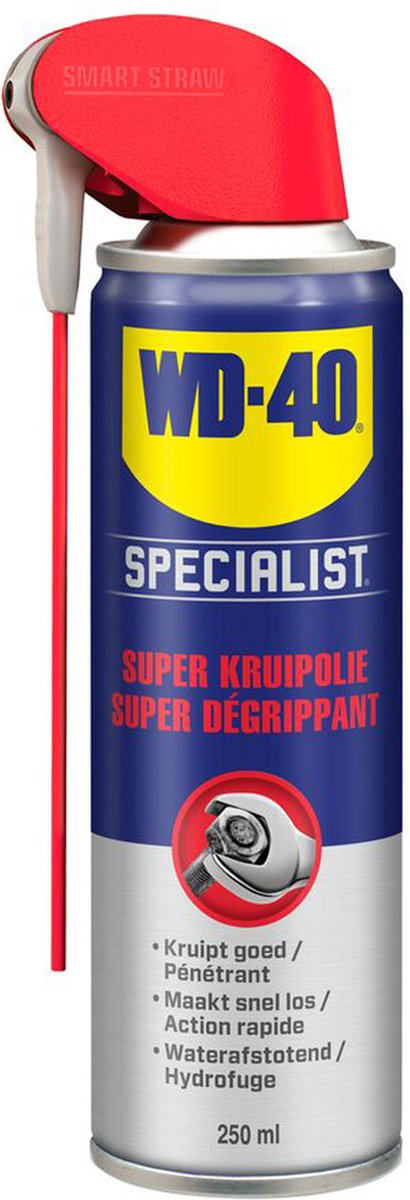 WD-40 250ml - Huile pénétrante - Multi spray - Produit multi-usage - Sans  silicone 