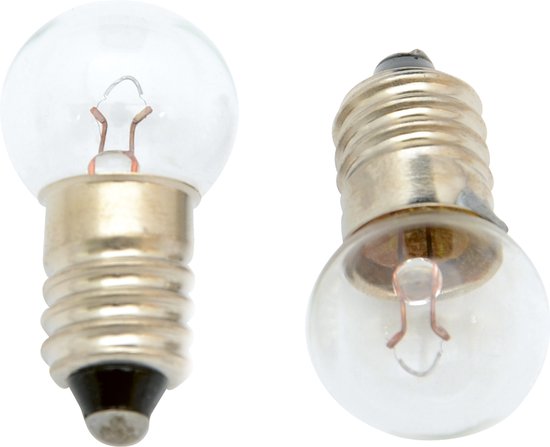Simson Fietslampjes - Voorlamp - Aluminium - Zilver - 6V - 2,4W - Set van 2