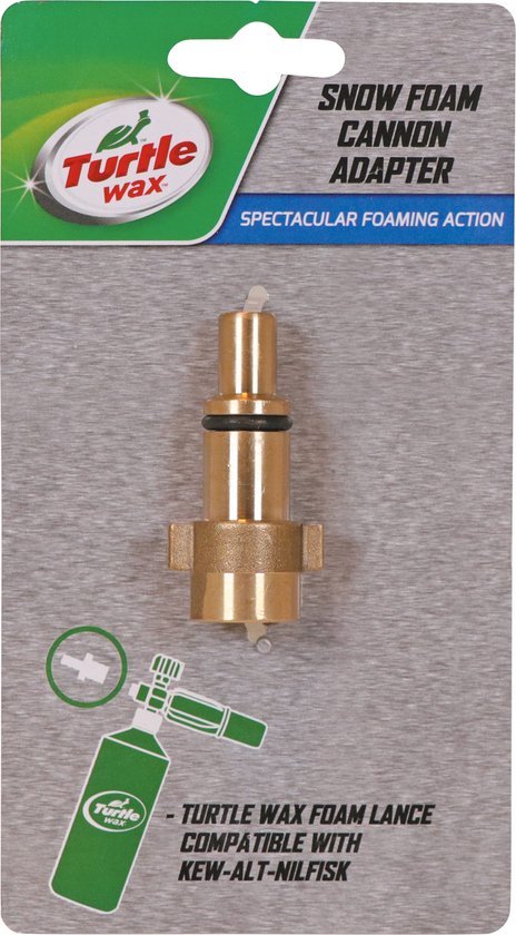 Turtle Wax Adapter Snow Foam Cannon - Kew / Alt / Nilfisk