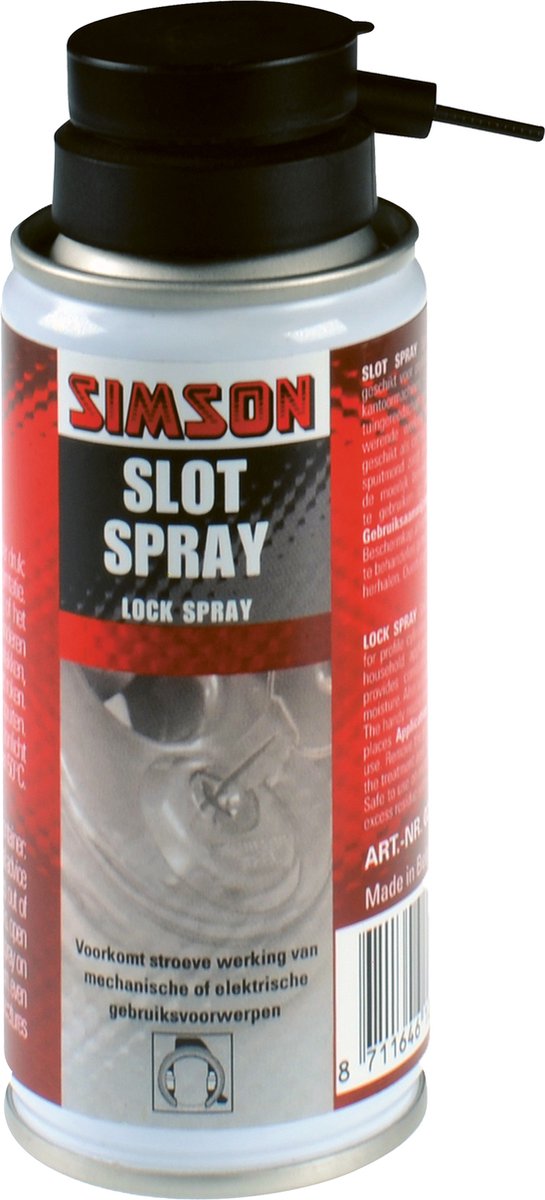 Simson Slot Spray - Precisie Nozzle - 100ml - Veelzijdige Smeermiddel