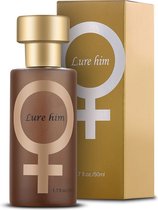 Lure him - Feromonen Parfum Dames - 50 ml Spray - Verhoog de Aantrekkingskracht en Boost je Zelfvertrouwen