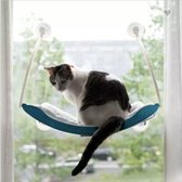 Kattenhangmat met kussen - Kattenhangmand met instructie's - kattenhangmat raam - bruin