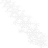 tafelloper winter - wit decoratief lint met sneeuwvlokken - kersttafeldecoratie - decoratieve ketting als woonkamerdecoratie - ijskristallen - tafellint voor kerst (wit - ijskristallen)