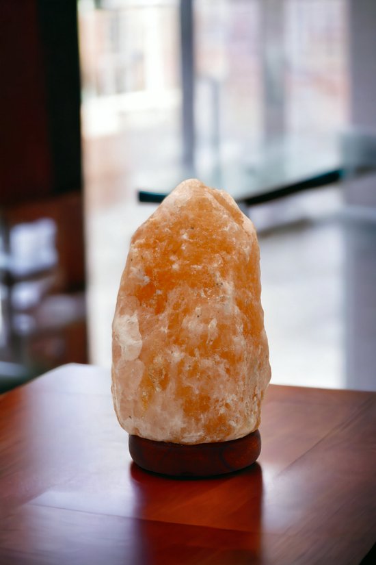 Lampe à sel sel de l'Himalaya 100% naturel 2-3 kg, y compris cordon avec  interrupteur