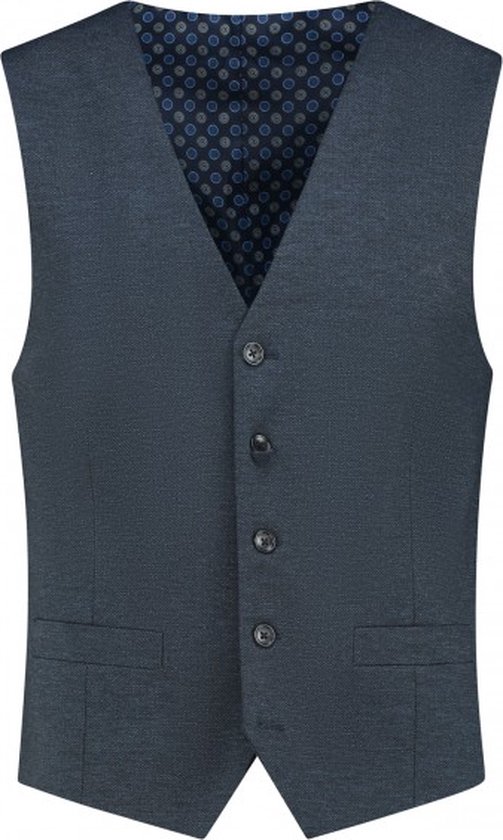 Homme - Gilet stretch bleu - Taille 58