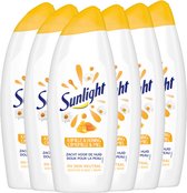 Bol.com Sunlight - Zeep - Douchegel & Badschuim - Kamille & Honing - Hydraterend - Zacht voor de huid - 6 x 750 ml - Voordeelver... aanbieding