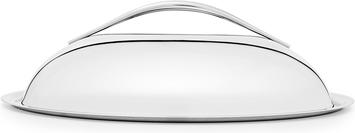 Crowd Cookware - Deksel Ø24 cm - krasvast - Roestvrij Staal - Geschikt voor 24 cm pannen - Vaatwasserbestendig - Inclusief stoomopening