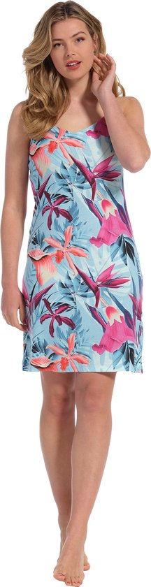 Pastunette – Paradise Flower – Dress – 15231-300-0 – Blue - 40