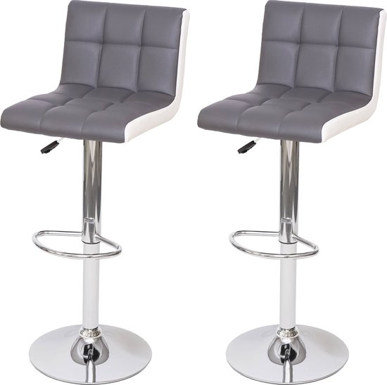 Tabouret de bar Divo en Tissu Piètement en Métal Hauteur réglable
