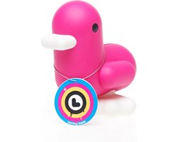 Canar Spaarpot - Roze Eend - 16x16cm - Money Bank - CMYK Series - Magenta