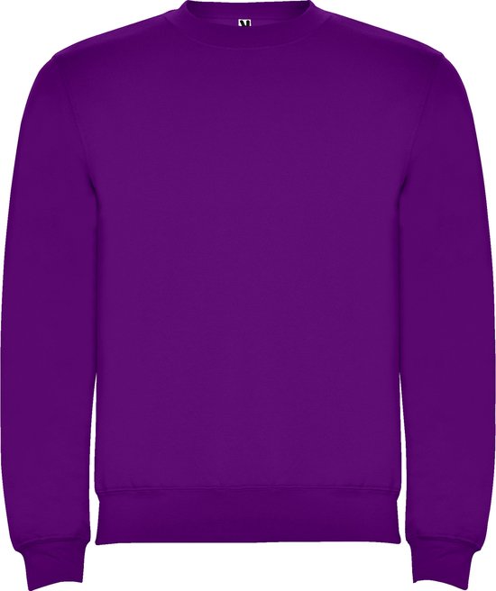 Paarse unisex sweater Clasica merk Roly maat XXL