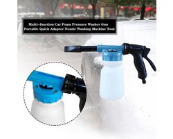 Snow Foam Gun voor Tuinslang - Inclusief Washandschoen - Foam Lance - Schuim Spuit Auto - Foam Cannon - auto wassen Snow Foam Gun voor Tuinslang - Inclusief Washandschoen - Foam Lance - Schuim Spuit Auto - Foam Cannon - auto wassen