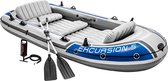 Intex Excursion 5 Opblaasboot - 5-persoons - Grijs
