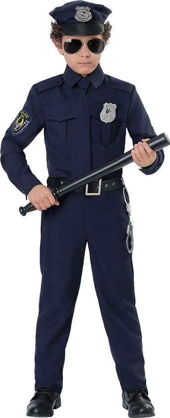 Costume de police enfant Garçons 145-155cm taille XL habiller des vêtements