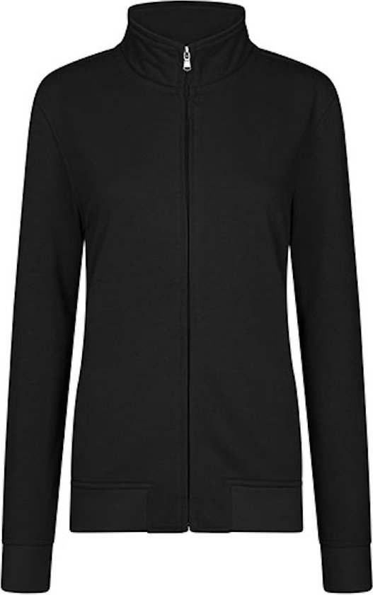 Damesvest 'Premium Full Zip' met zijzakken Black - XXL