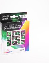 Gamegenic D6 Dice Set 12pcs Galaxy Series: Aurora