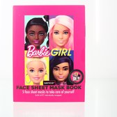 Livre de masques Barbie Girl Face
