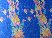 Hamamdoek, sarong, pareo, yogadoek, wikkeldoek lengte 115 cm breedte 165 cm versierd met franjes.