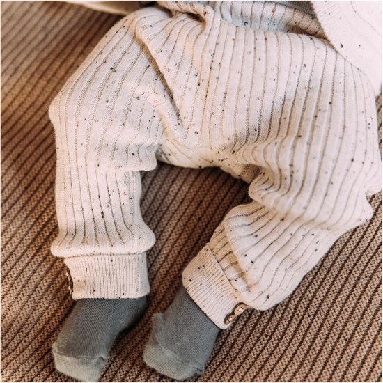 Sweet Petit Baby Broek Maat 62 Baby Kleding Jongens Meisjes Ecru Mini Rib Broek bol
