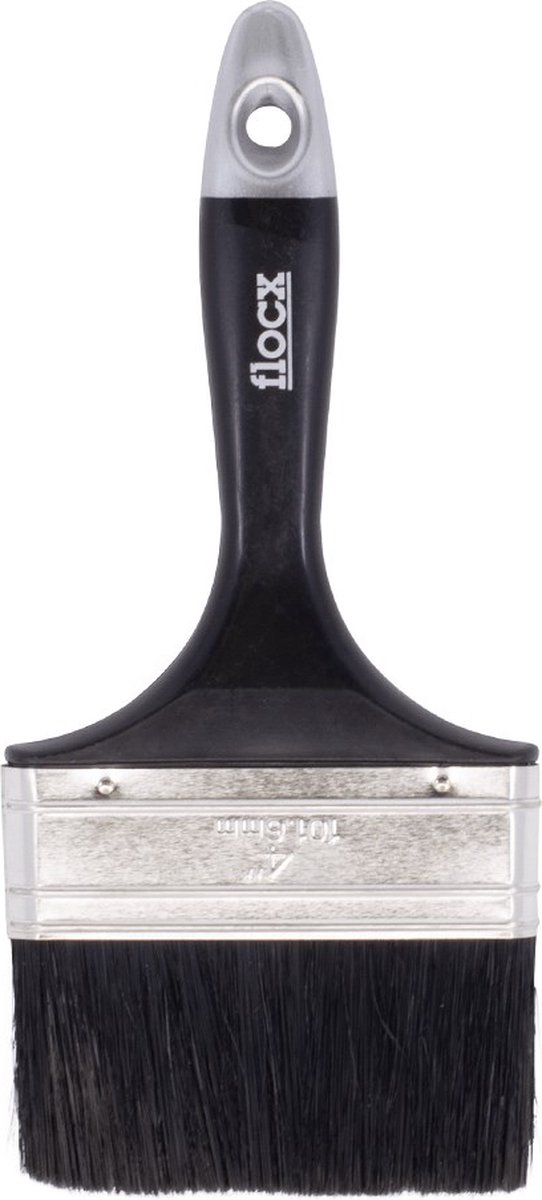 FLOCX 100 PLATTE KWAST UNIVERSEEL 100MM