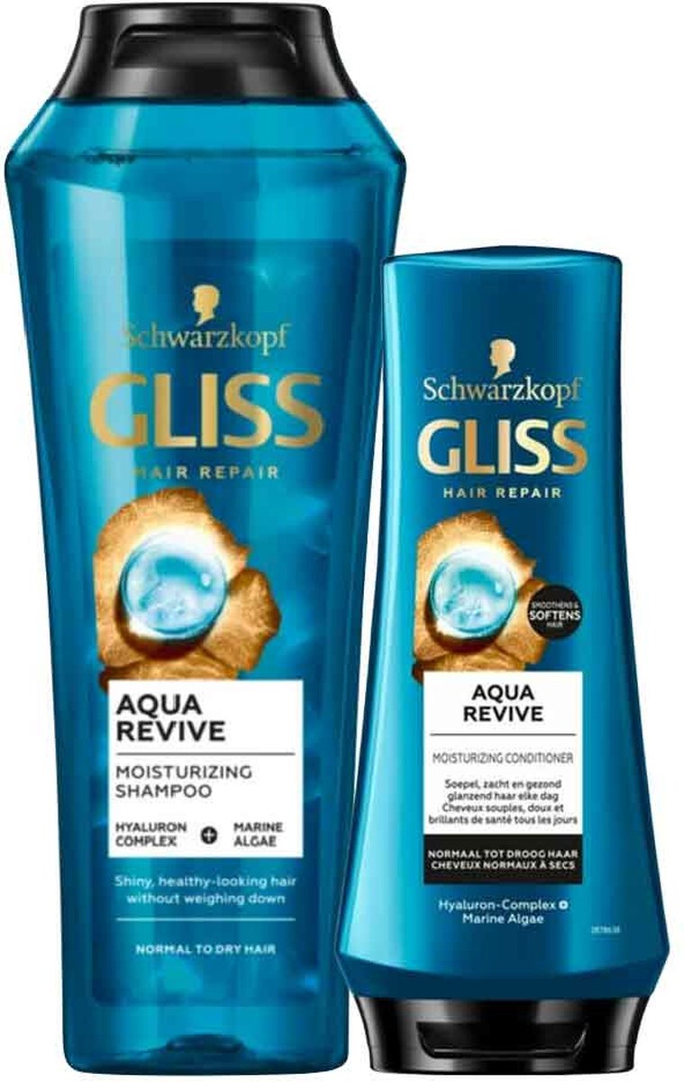 Gliss Aqua Revive Shampoo & Conditioner Pakket