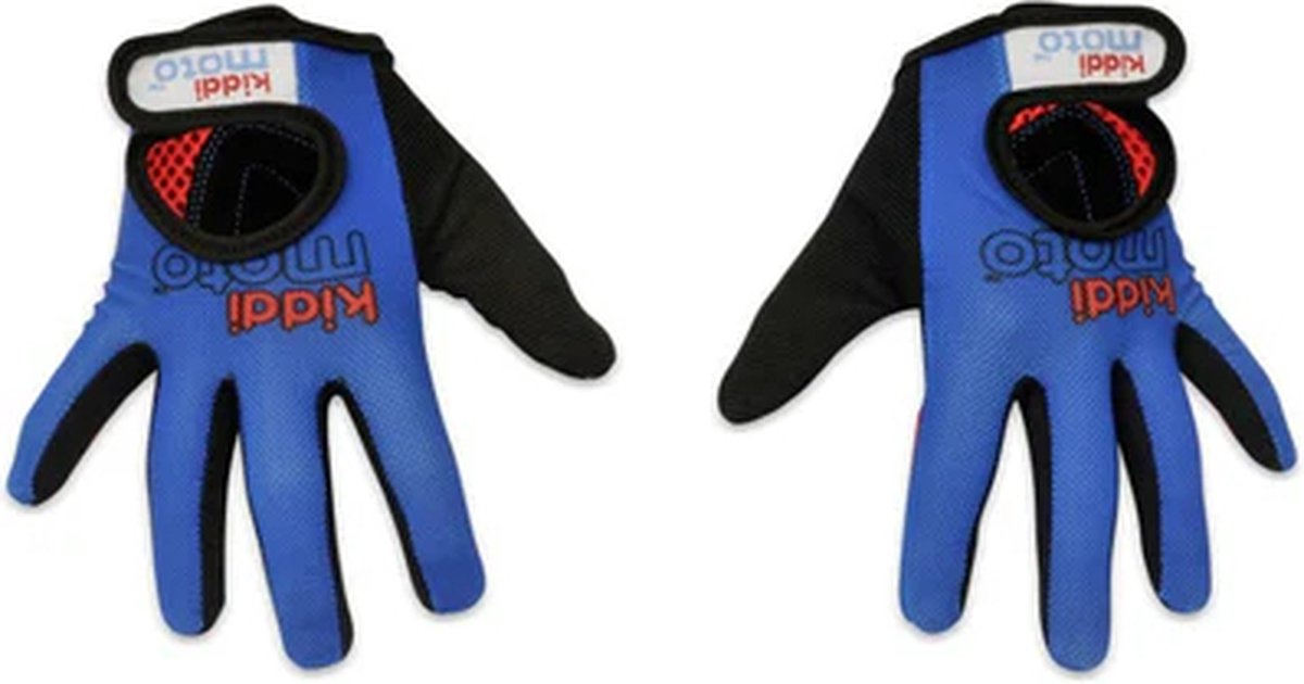 KIDDIMOTO handschoenen Blauw - Medium - full fingered