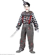 Widmann - Monster & Griezel Kostuum - Op Zoek Naar Bloed Enge Clown Kind Kostuum - - Maat 116 - Halloween - Verkleedkleding