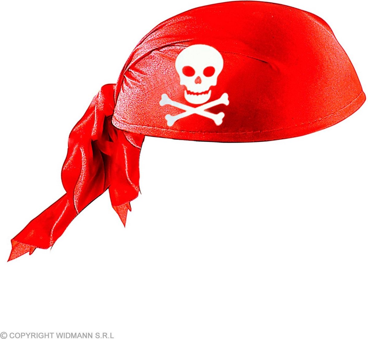 Piratenhoed rood vilt