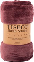 Tiseco Home Studio - Plaid COSY - microflannel - 220 g/m² - 150x200 cm - Apple butter