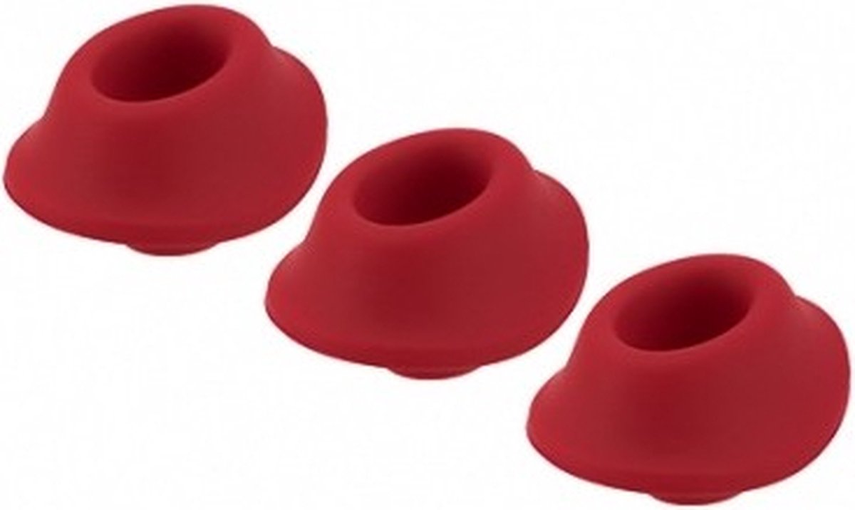 Goedkoopste Womanizer Opzetkapjes Voor Duo/ Inside Out - Maat M - Bordeaux - 3 St.