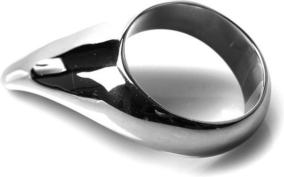 Goedkoopste Teardrop Cockring RVS Ø 55 mm