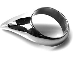 Teardrop Cockring RVS Ø 55 mm