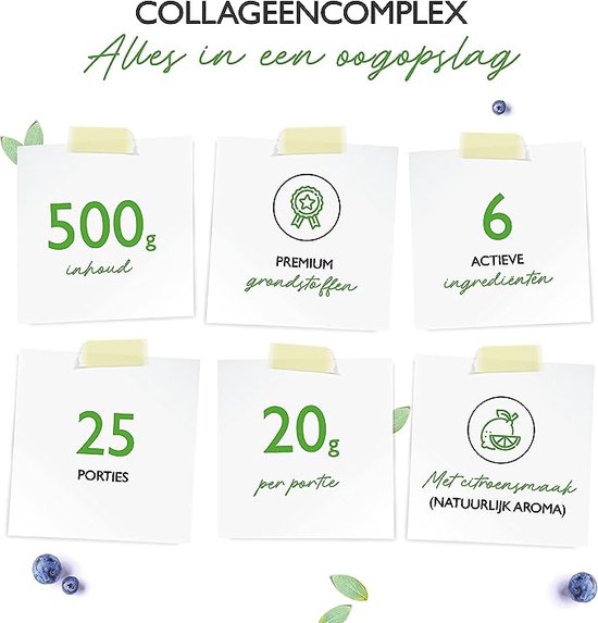 Complément Collagène + Acide Hyaluronique - 120 Comprimés, Pour Articulations & Peau