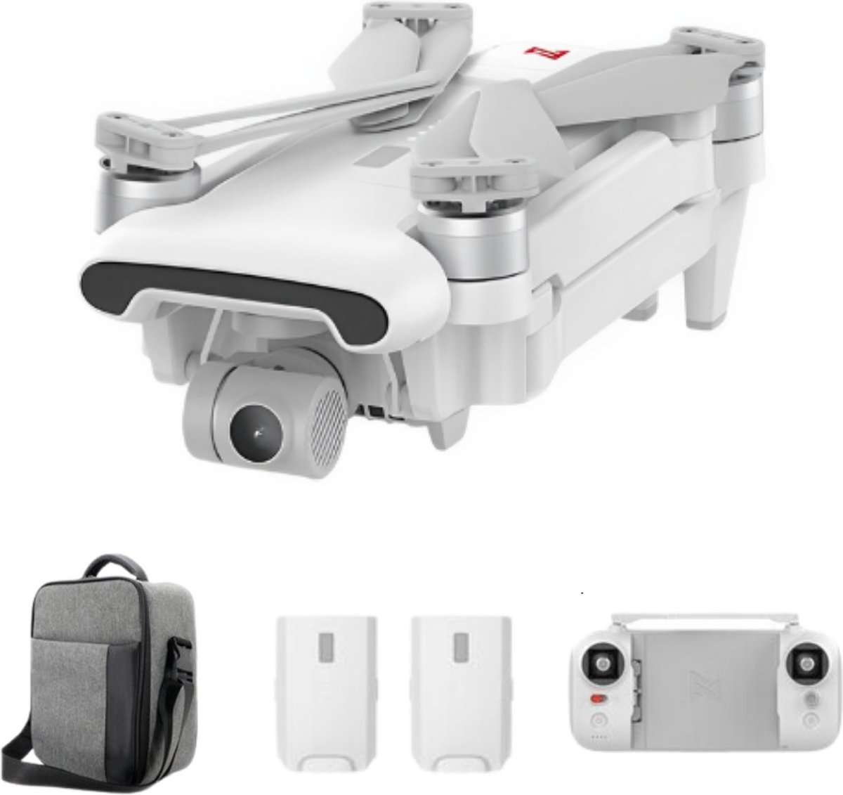 Fimi X8SE Professionele 4k Drone - 10 km Bereik - Regen & Sneeuw Bestendig - Automatisch Volgen & Cirkelen - Beveiligde Functies - Inclusief 2 Batterijen/Opslagcase/Accessoires