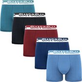 GIANVAGLIA® Deluxe 5-Pack GVG-5011 Heren Katoenen Boxershort XXL