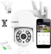 Overmax Camspot PTZ - Caméra de sécurité extérieure - Full HD - Caméra extérieure 355° - APP - Mode nuit - Température de -10°C à + 50°C