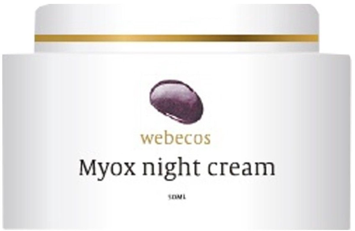 Webecos - Myox Night Cream - Nachtcreme - Anti-rimpel - Collageen - Aloë Vera - Anti-Ageing - Cadeau