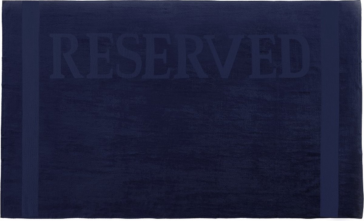 Reserved - Strandlaken - 100x180 cm - Navy