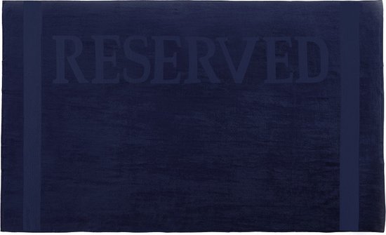 Reserved - Strandlaken - 100x180 cm - Navy