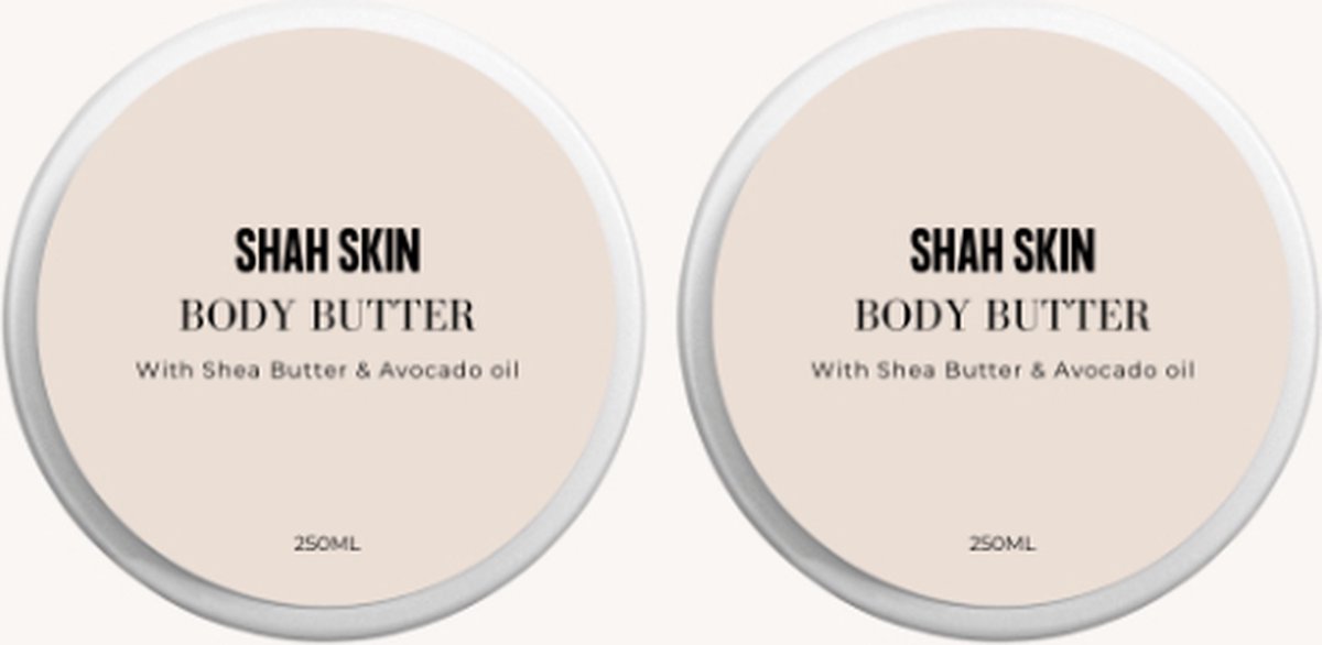 Shah Skin - Body Butter - set 2x